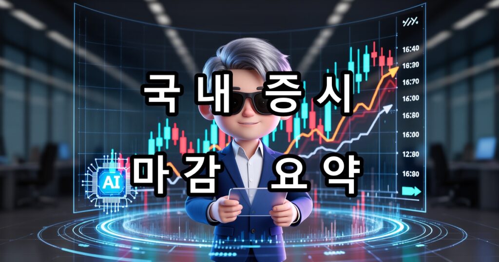 Plutus.AI 국내증시 마감 요약 대표 이미지